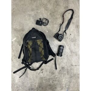 Canon EOS Rebel T2i DSLR Camera with EF-S 18-55mm f / 3.5-5.6 / EF-S 55-250mm